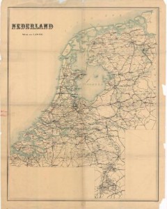 Oude topografische kaarten in te zien
